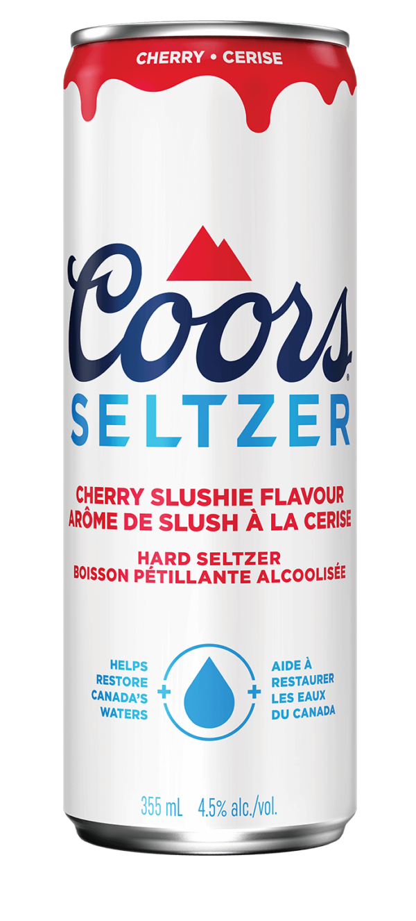 Coors Seltzer Cherry Slushie 24x355ml - Image 2